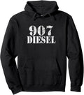 907 Diesel Hoodie Area Code Alaska Pullover Hoodie