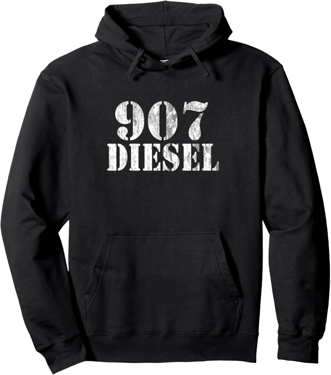 907 Diesel Hoodie Area Code Alaska Pullover Hoodie