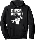 Diesel Brother Truck Mechanic Idea Men Pullover Hoodie