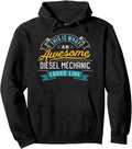 Funny Diesel Mechanic Awesome Job Occupation Pullover Hoodie