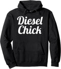 Diesel Chick Funny Roll Coal Novelty T Pullover