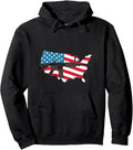 Patriot Usa Flag Gun Tshirt 4Th Of July American Pride Pullover Hoodie