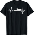 Boat Heartbeat Boating Or Sailing Captain Motorboat