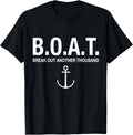 Funny Boating Shirts Sayings Quote Men Women Boater