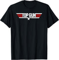 Top Gun White Classic Logo