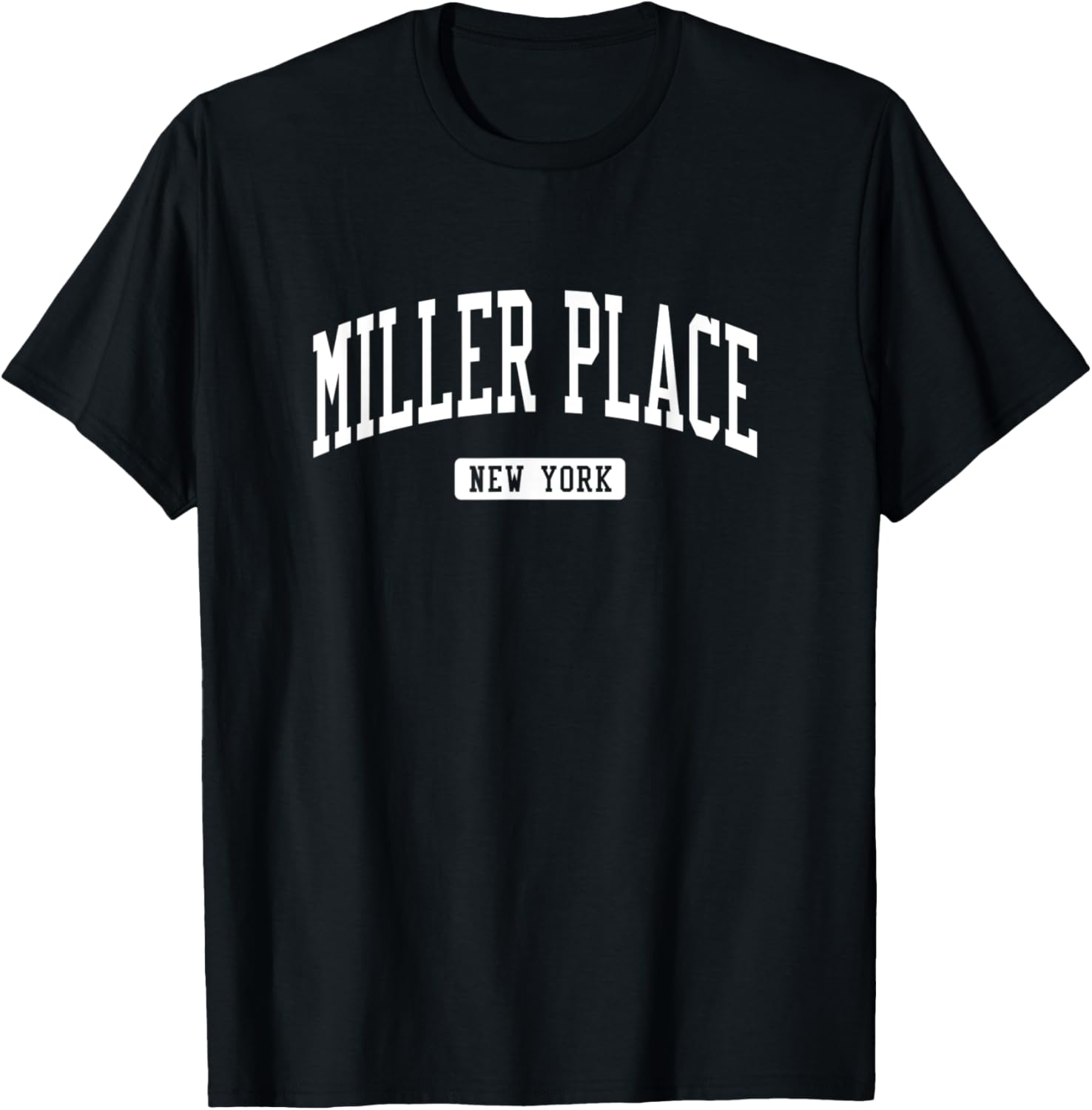 Miller Place New York NY Vintage Athletic Sports Design