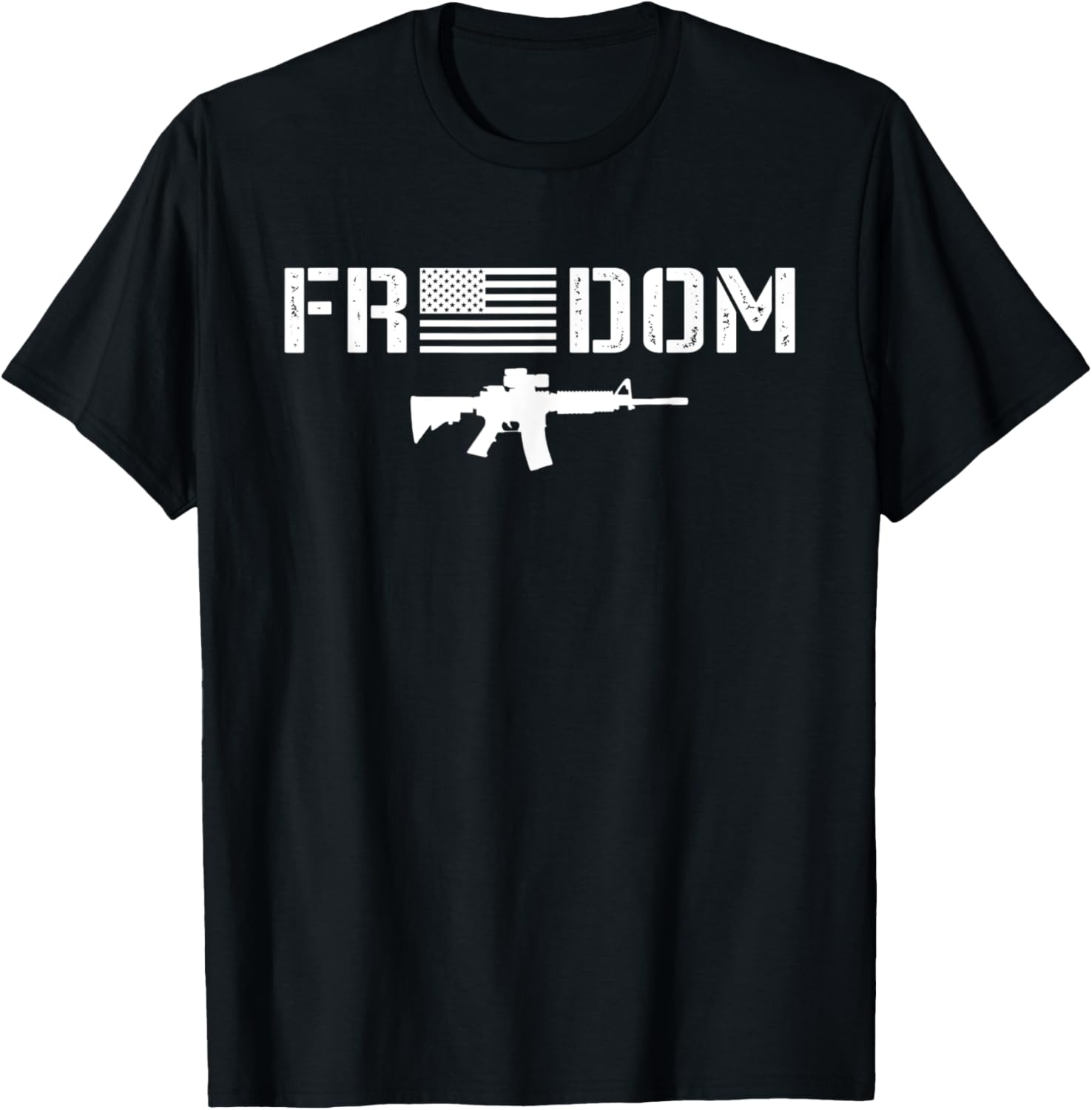 Freedom Pro Gun 2Nd Amendment Usa Flag Ar15 Gun Rights