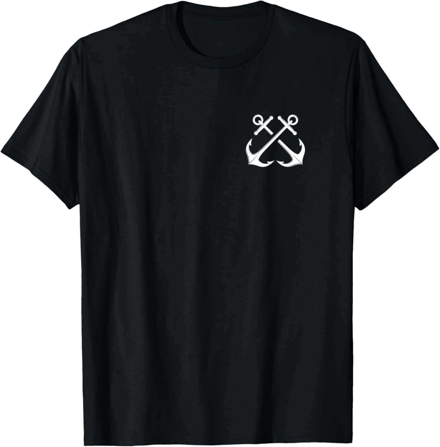 Crossed Anchors Nautical Sailing Captain Boating Sea