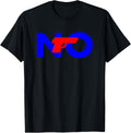 Big No In Background Anti Gun Message Dark Color