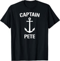 Nautical Captain Pete Personalized Boat Anchor