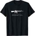 Essential Weapons Gun Shirts Ar 15 Assault Rifle Firearm