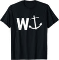 W Anchor Funny Wanker Sailing Boating Slang