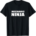 Mechanic Ninja Auto Body Shop Diesel Technician