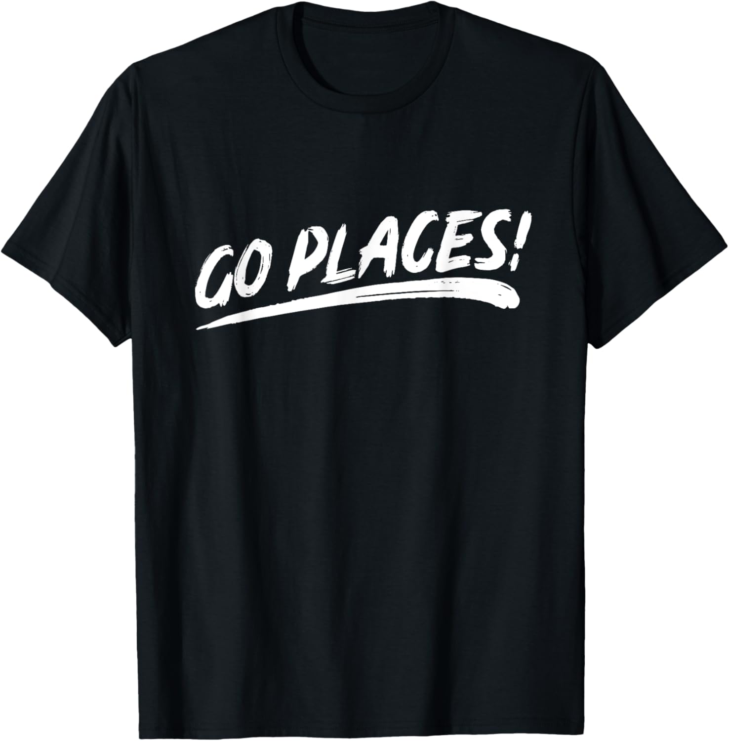 That Says Go Places! in Brushstroke Art Style