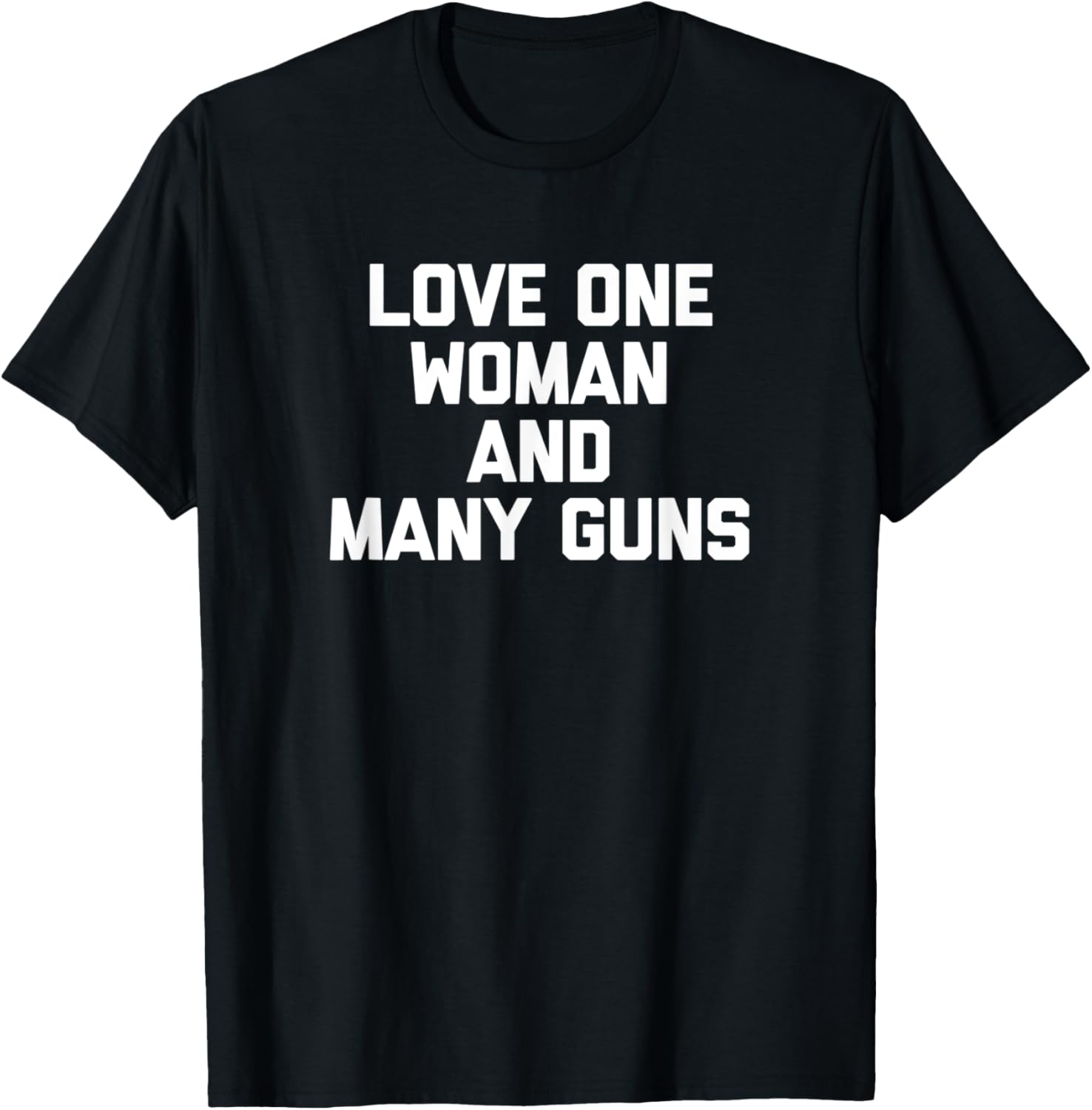 Funny Gun Owner Shirt Love One Woman Many Guns Funny Gun