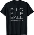 Block Print Pickleball West University Place, TX