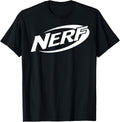 Nerf Simple White Retro Logo