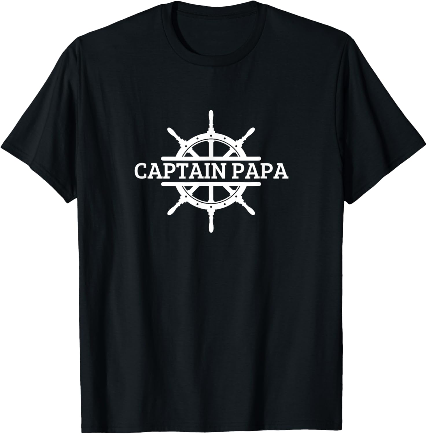 Captain Papa Funny Sailor Fishing Boating Pontoon