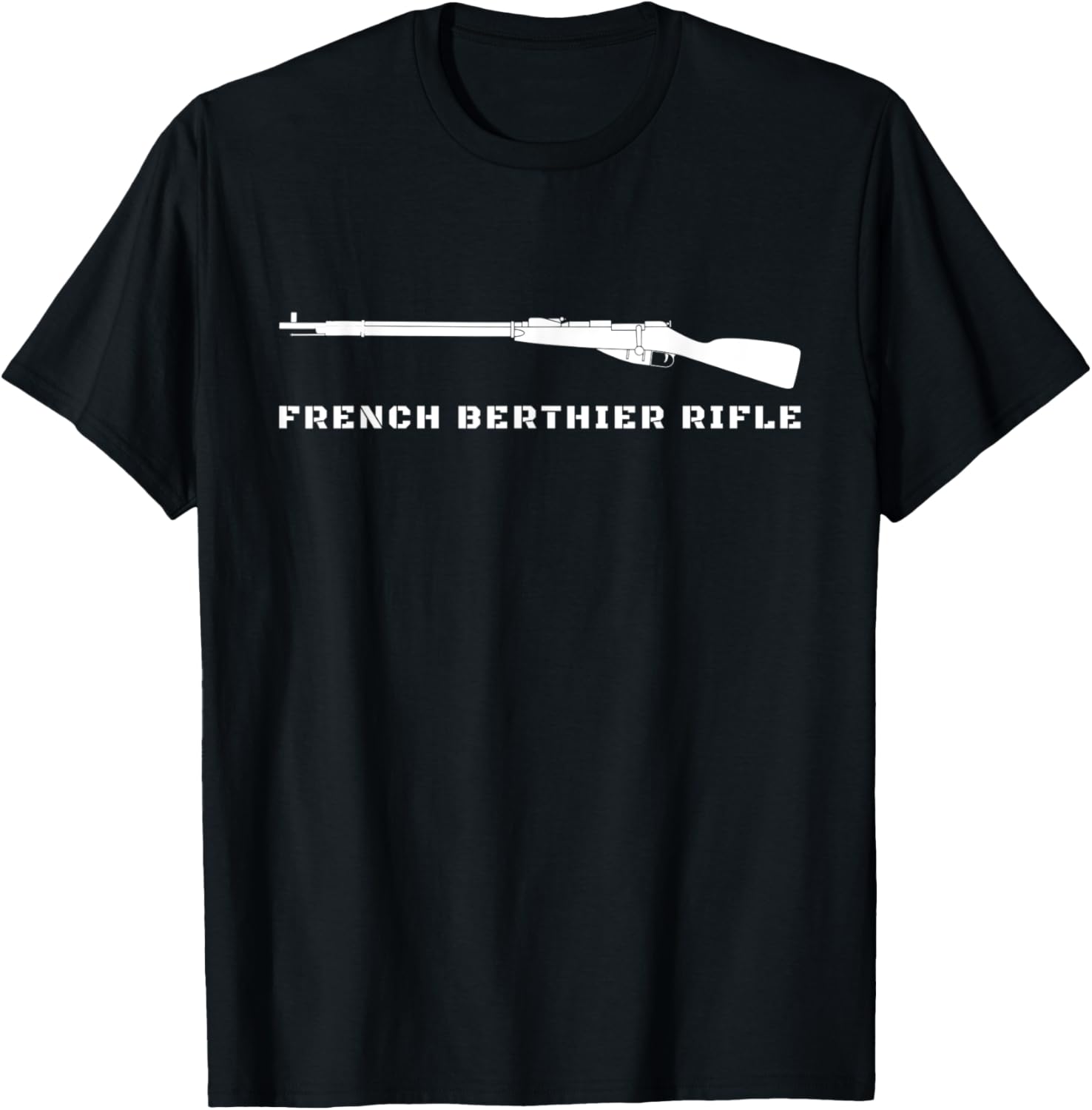 French Berthier Ww1 Rifle Gun Silhouette