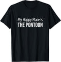 My Happy Place Is The Pontoon -