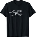 Finger Gun Pew I Funny