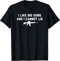 I Like Big Guns I Cannot Lie Funny Gun Owner Joke