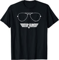 Top Gun White Sunglasses Logo In White Action Movie