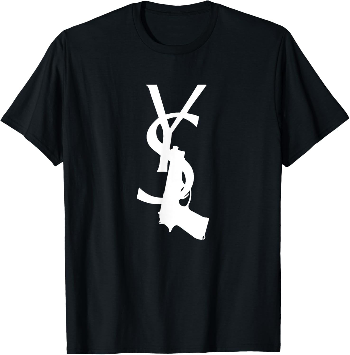 Funny Graphic Luxury Gun Logo