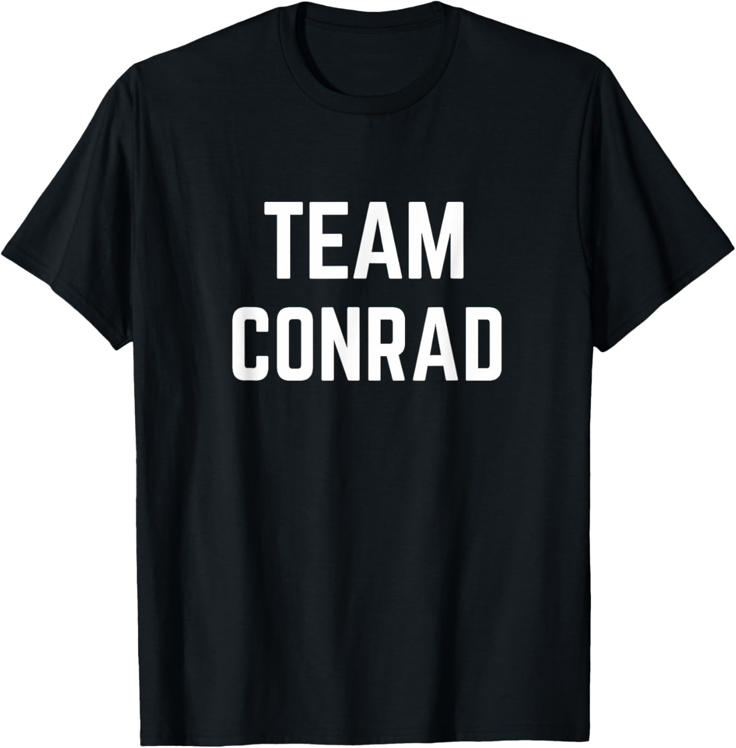 Team Conrad Friend Family Fan Club Support T Shirt