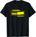 Loading Bullets Please Wait 2Nd Amendment Pro Hand Gun Shirt