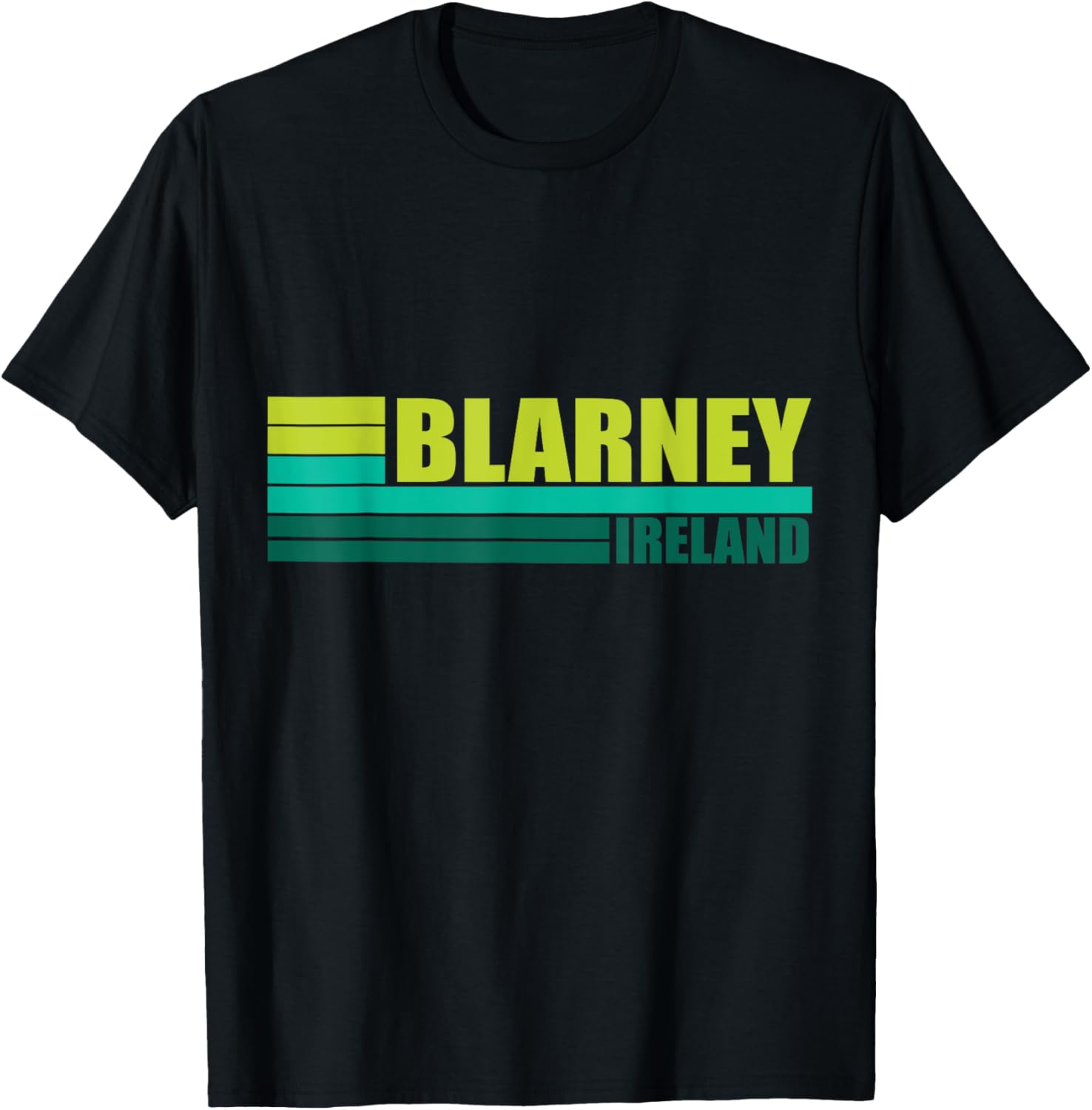 Retro Green Blarney City Tourist Places in Ireland UK