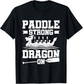 Paddle Strong Dragon On Dragon Boating Racing