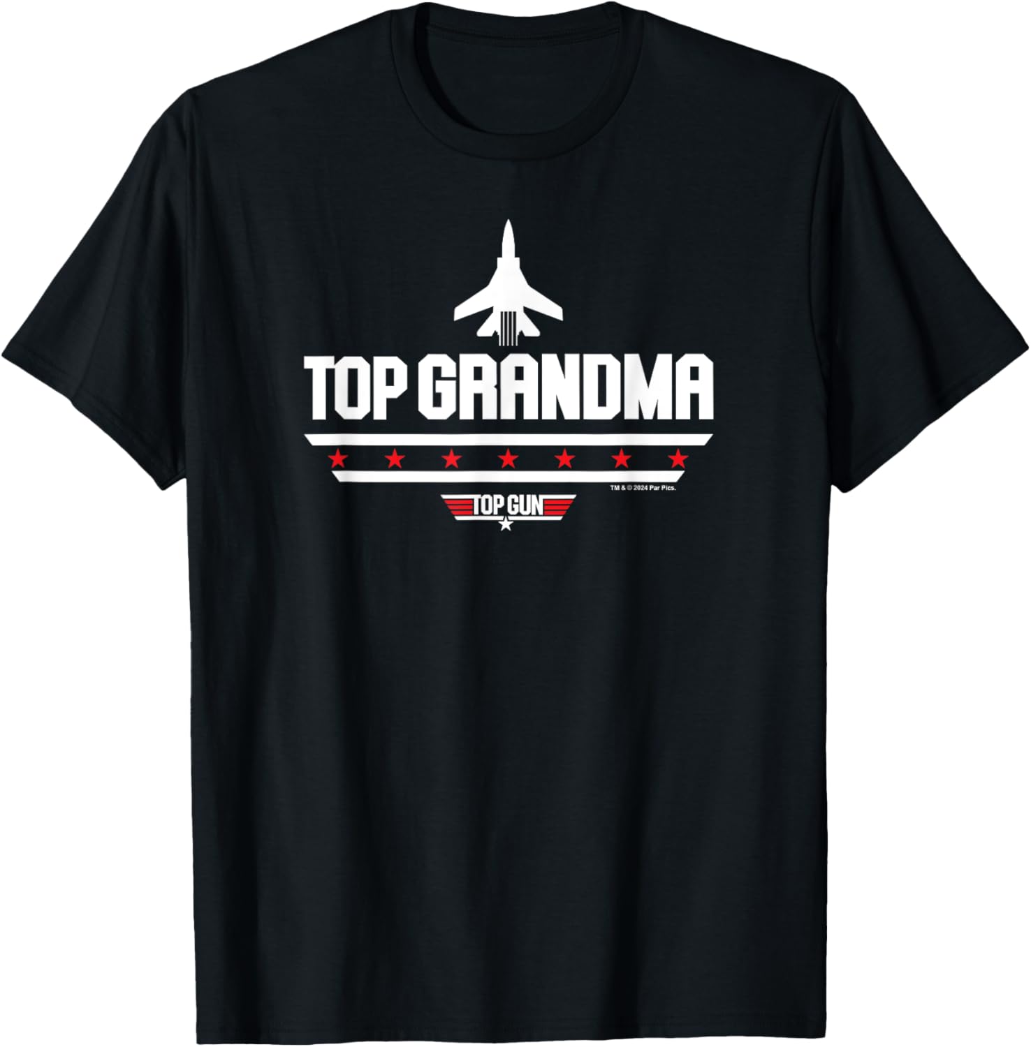 Top Gun Mothers Day Top Grandma