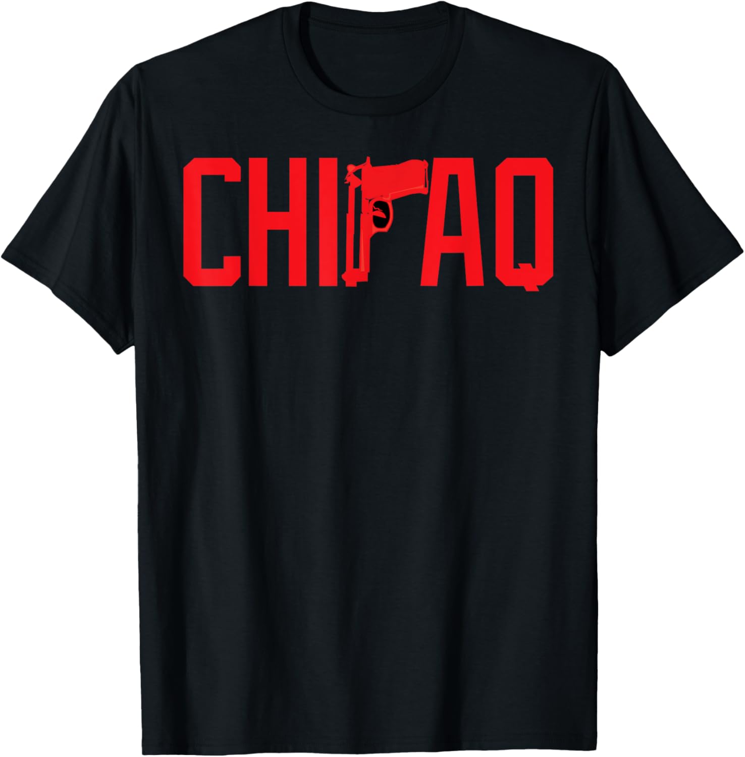 Calidesign Chiraq T Shirt Chicago Windy City Chitown Gun