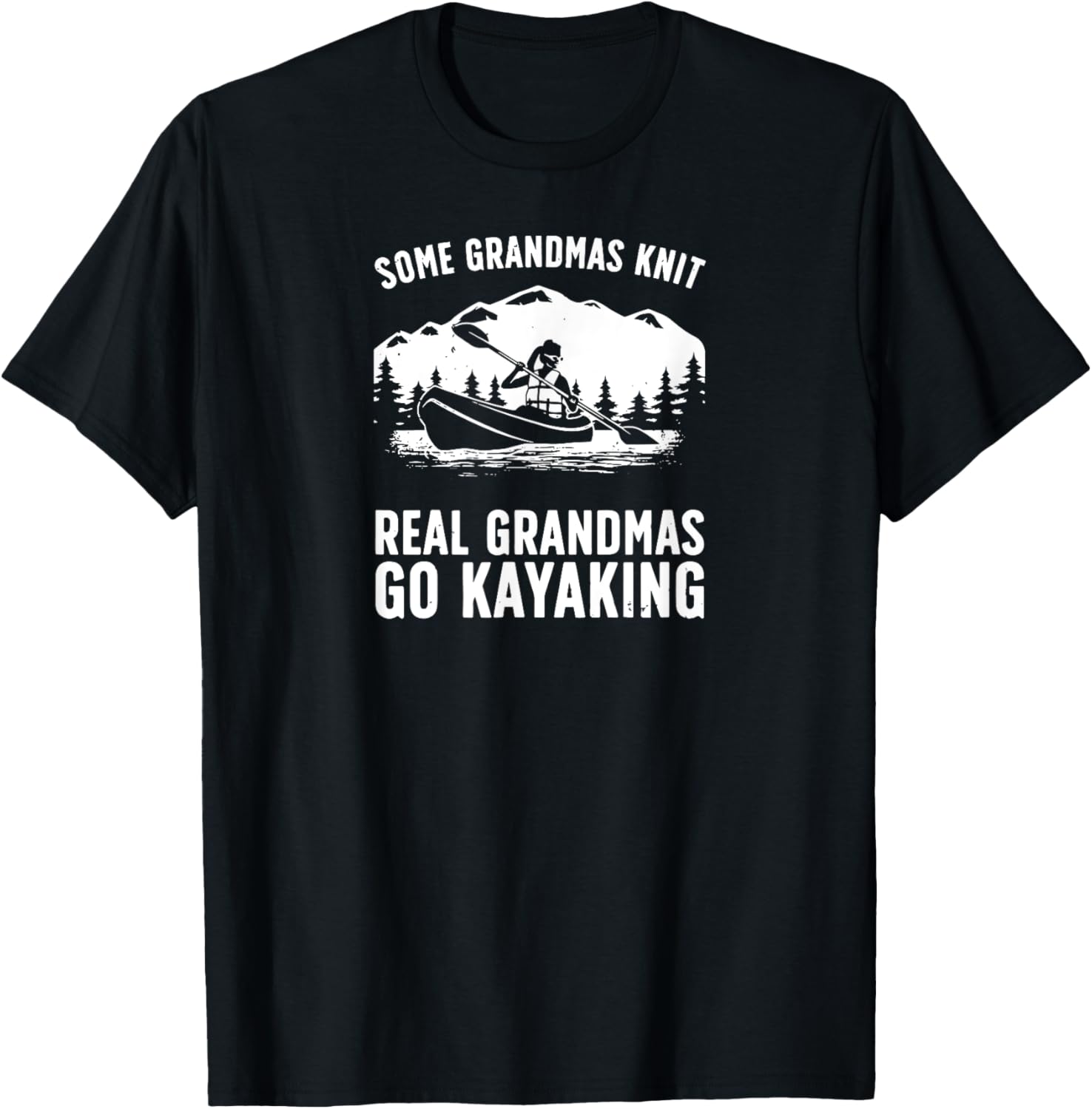 Awesome Kayaking Grandma Mom Kayaker Boating Kayak