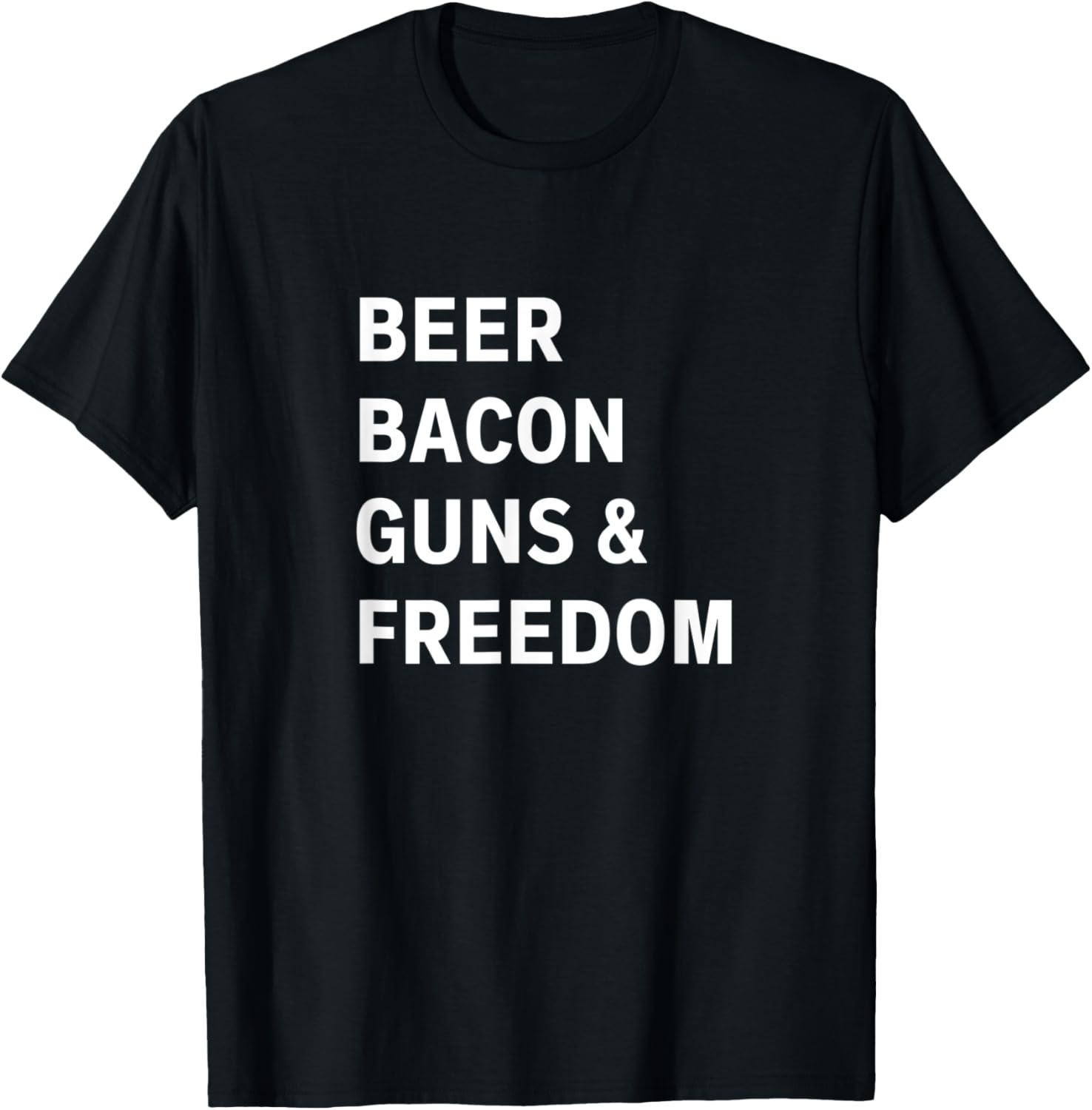 Beer Bacon Guns Freedom
