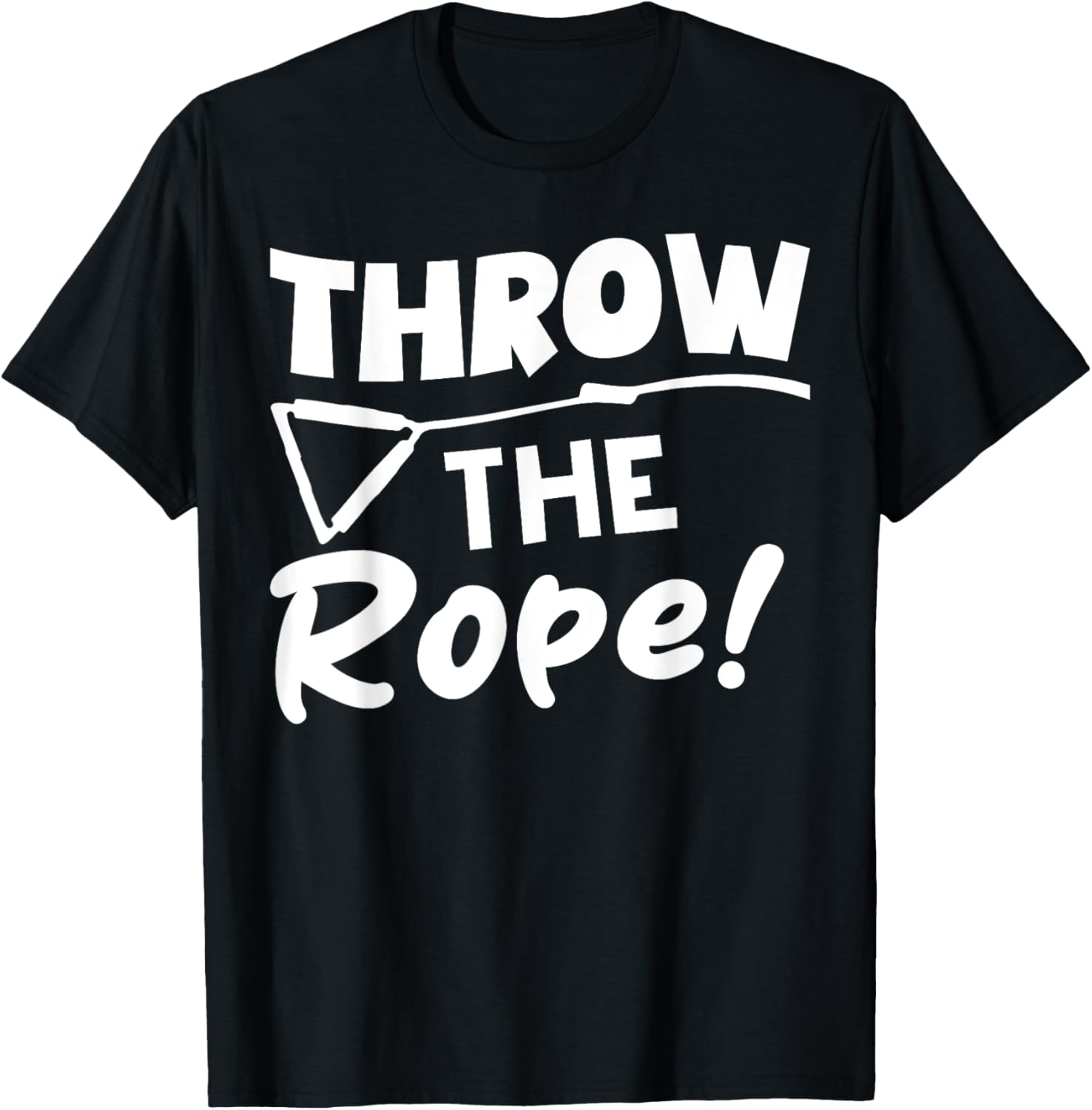 Throw Rope Wake Surf Boating Funny