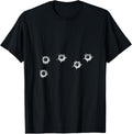 Halloween Gun Bullet Holes Shot Wound Zombie Costume Idea