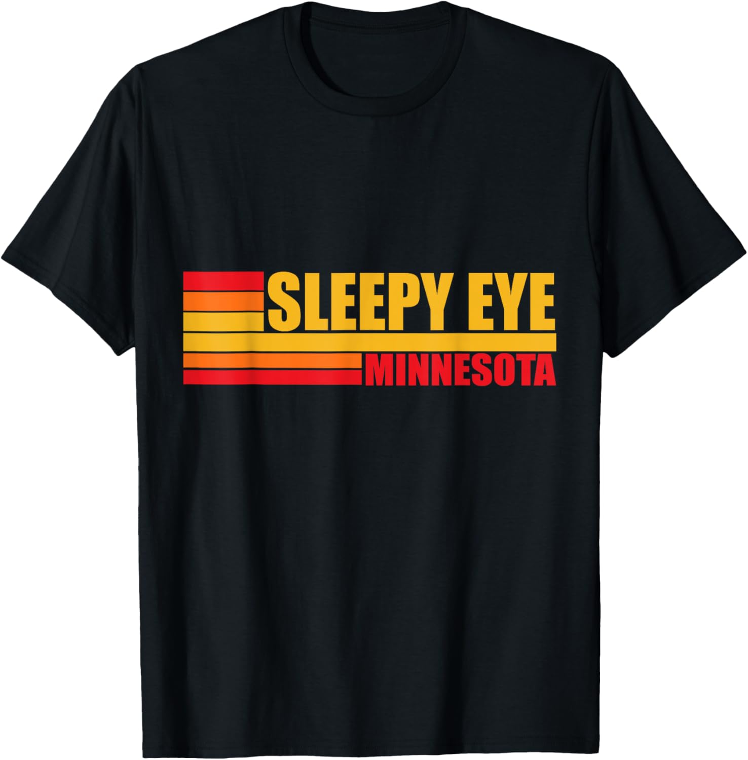 Red Vintage Sleepy Eye City Fun Real Place in Minnesota MN