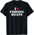 I Love Fishing Boats Funny