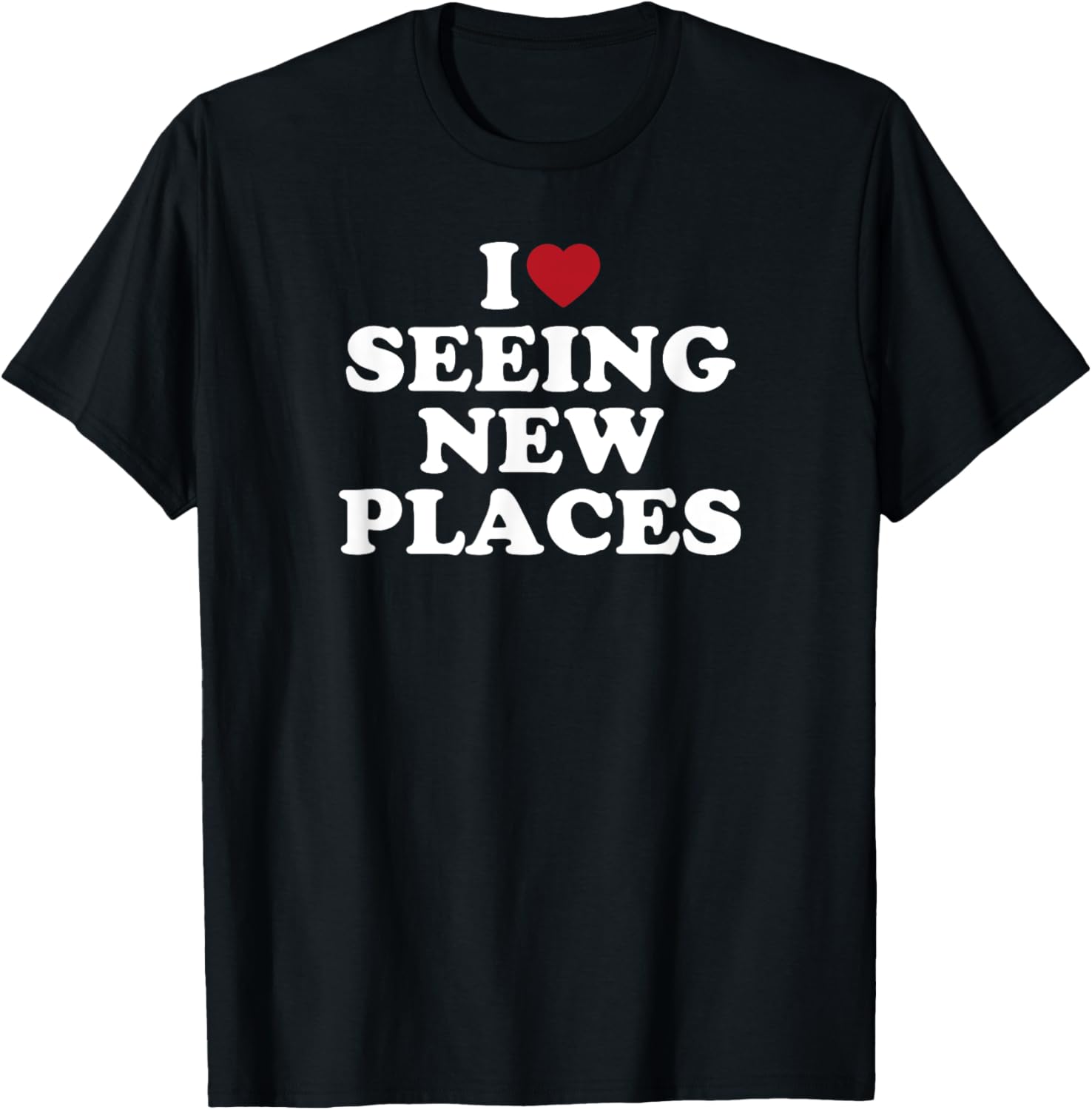 I Love Seeing New Places Adventure Retro Travel