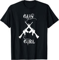 Gun Girl Ar 15 Hunting Gun T Shirt