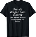 Female Dragon Boat Steerer Racing Definition