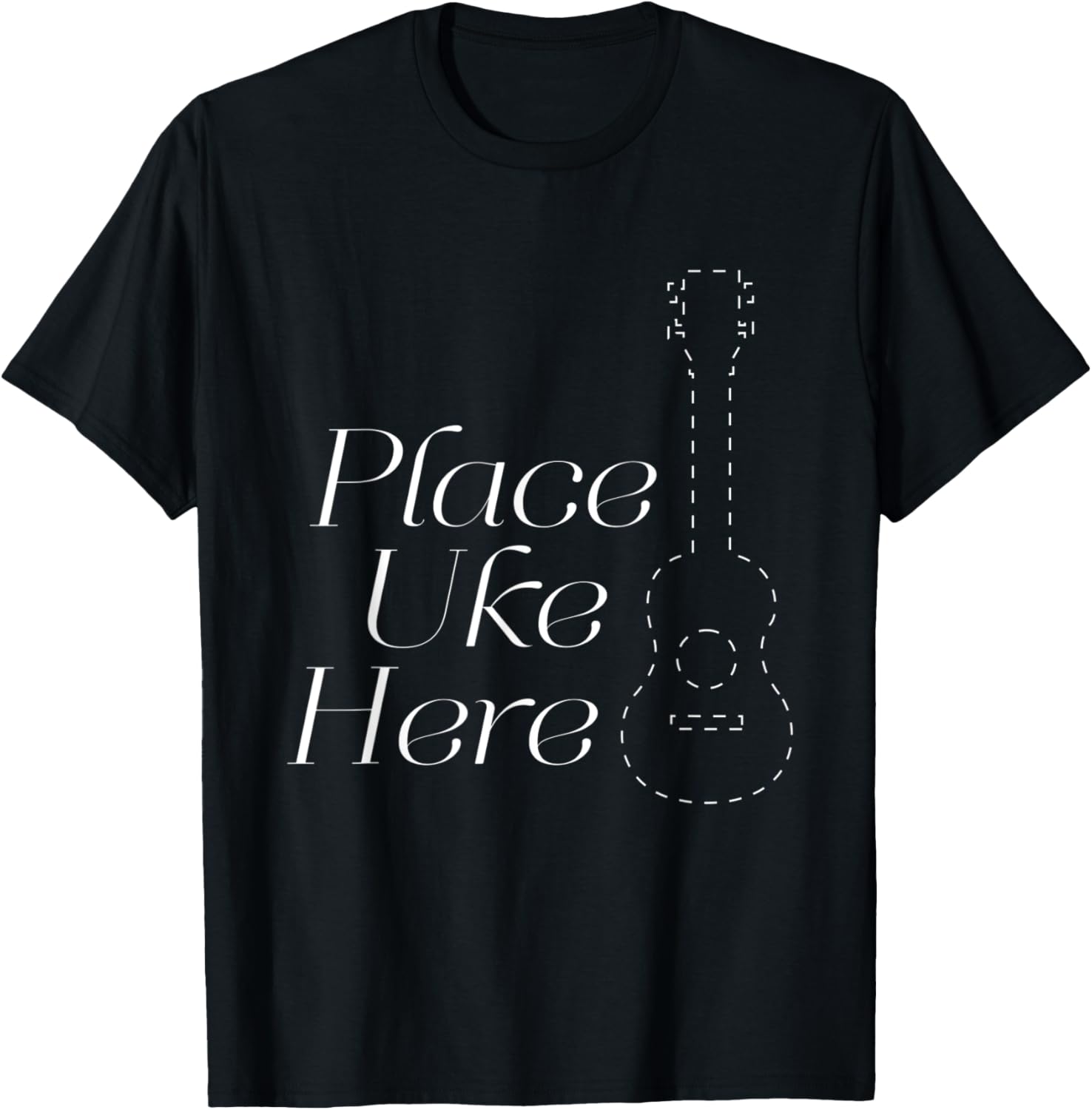 Place Uke Here Ukulele Player