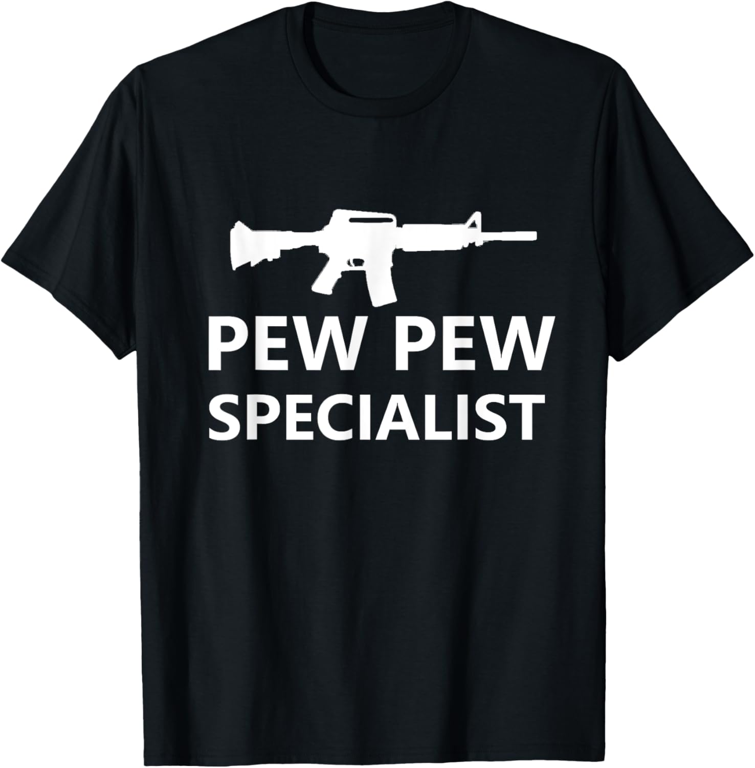 Pew Funny Airsoft M4 556 Gun Firearms Lover America