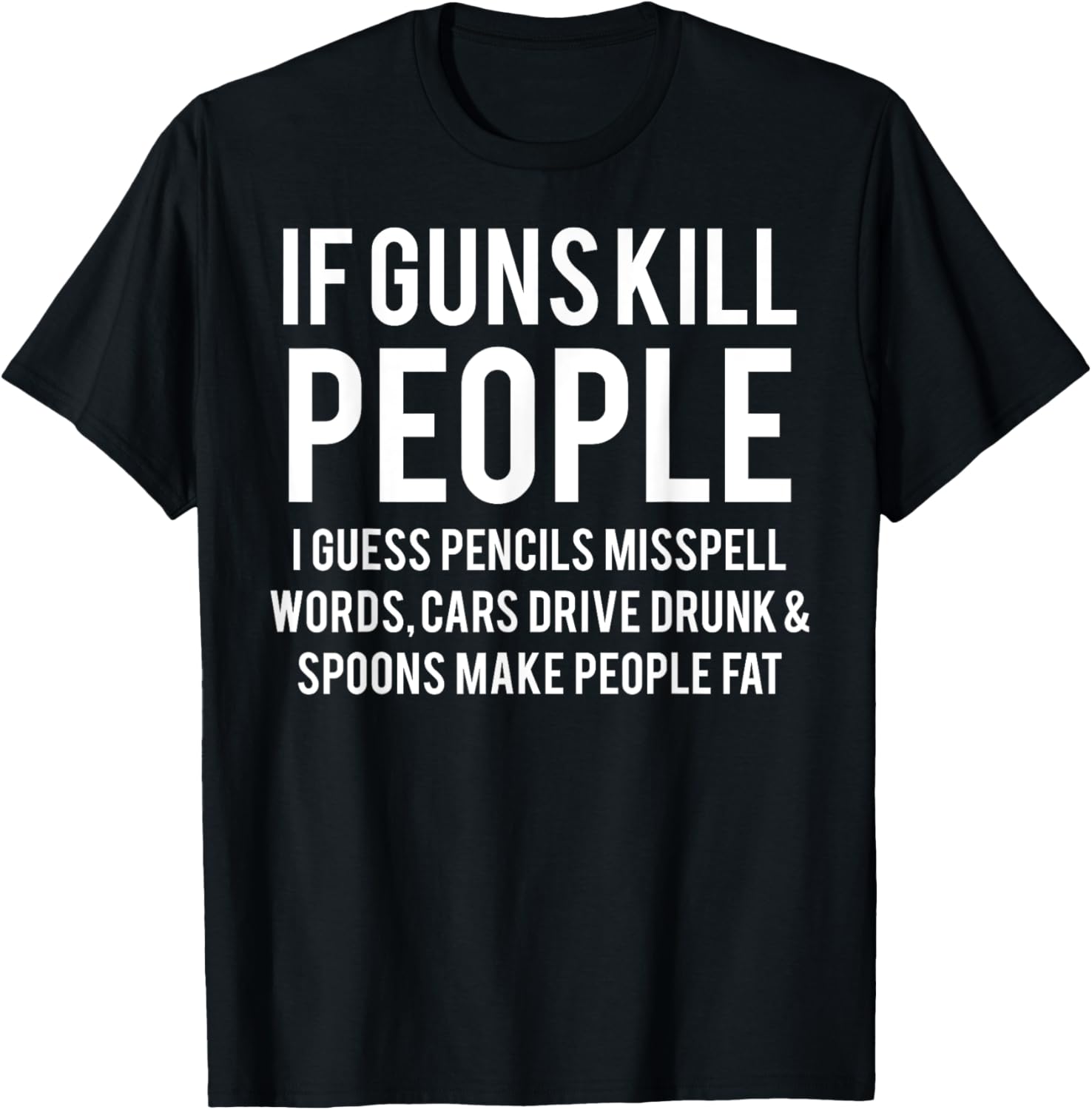 Pro Gun T Shirt Funny Second 2Nd Amendment Humor Tee