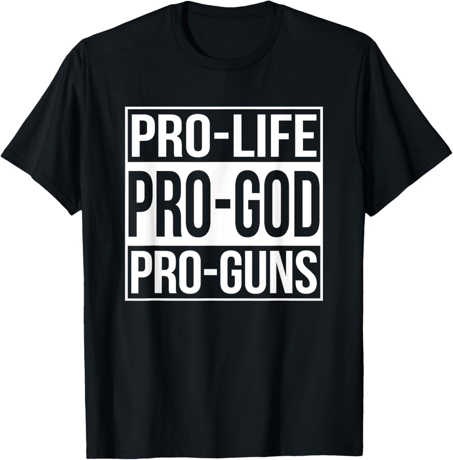 Pro Life Pro God Pro Guns
