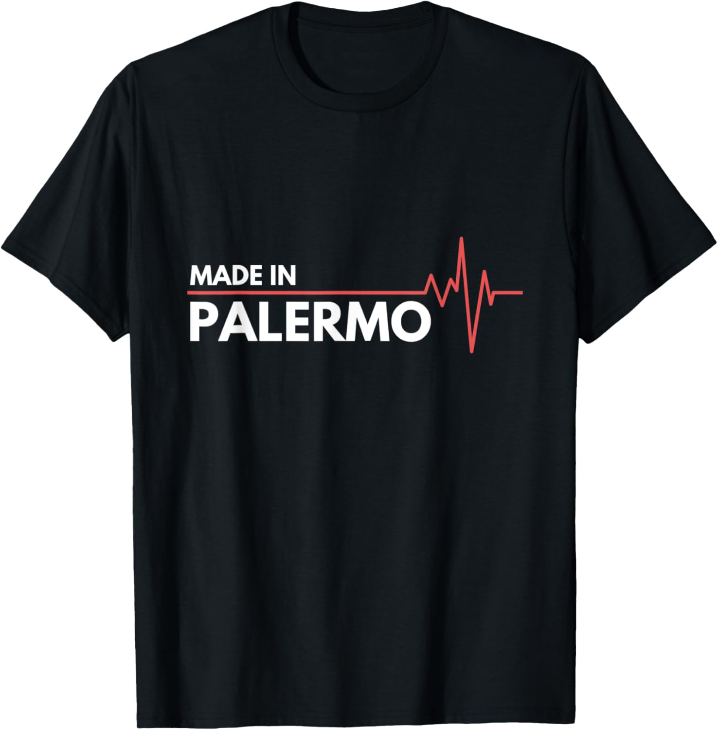 Made In Palermo Italy Italia Place Of Birth Heartbeat