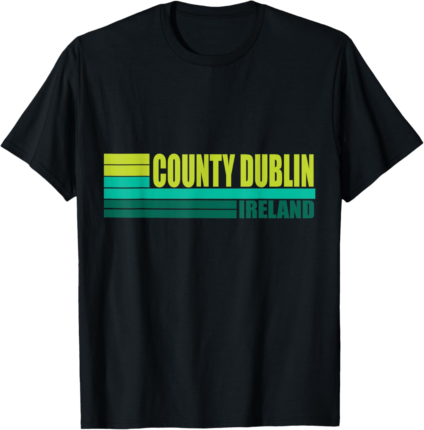 Green Retro County Dublin Tourist Places City In Ireland UK