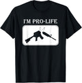 Im Pro Life Anti Gun Violence Tshirt Stop Gun Violence
